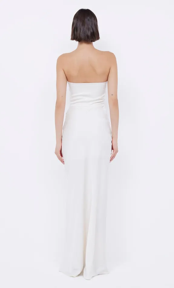 Bec Bridge Wedding Guest Women EMILIA STRAPLESS DRESS 8211 IVORY