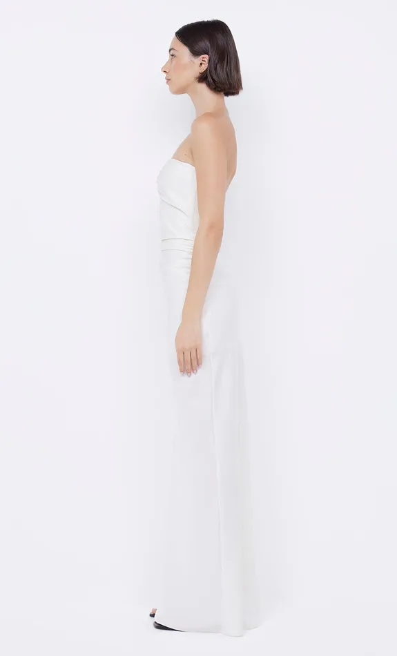 Bec Bridge Wedding Guest Women EMILIA STRAPLESS DRESS 8211 IVORY