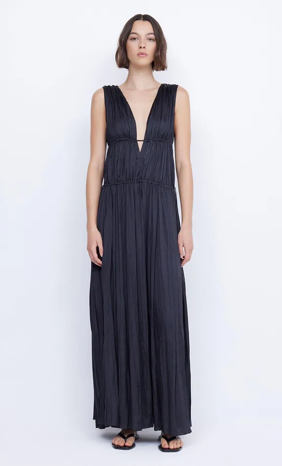 Bec Bridge Wedding Guest Women LOUANN MAXI DRESS 8211 BLACK