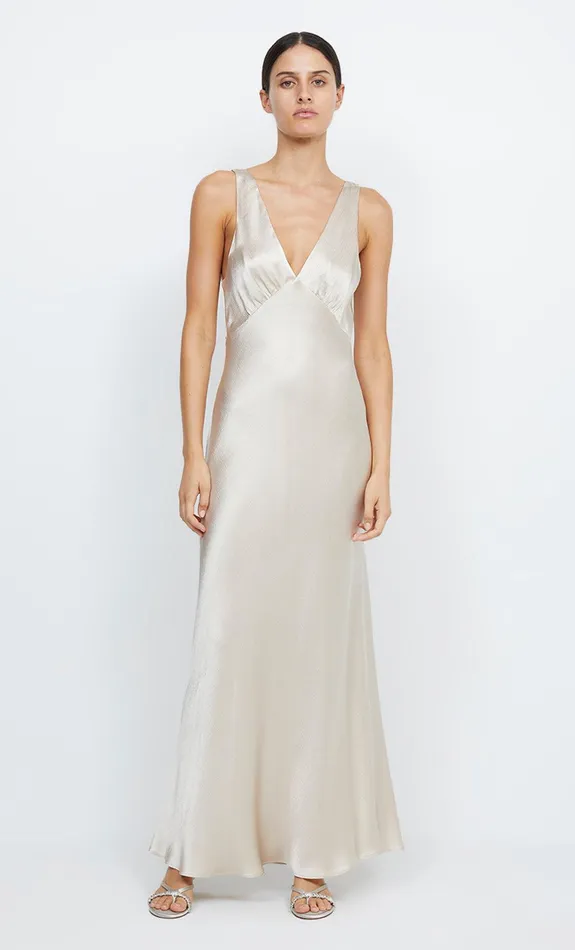 Bec Bridge Wedding Guest Women MOON DANCE VERONA DRESS 8211 SAND