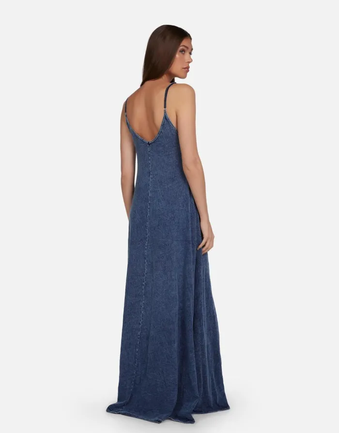 Berna Neon Stud Starburst Acid Denim Women039s Lauren Moshi Dresses