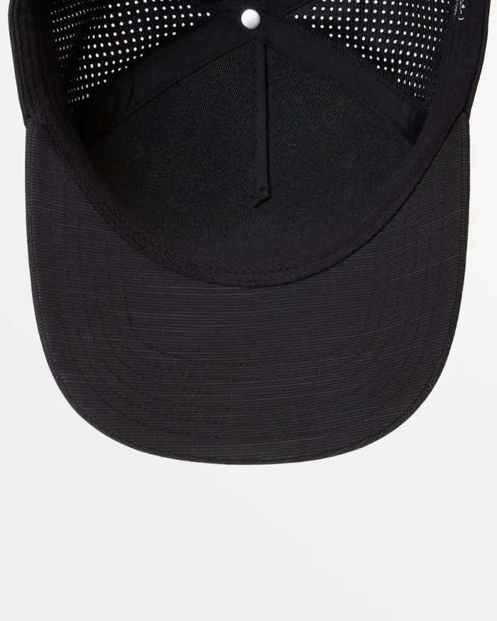 Billabong Beanies and Hats Crossfire Snapback Hat Black Slub 8211 Men