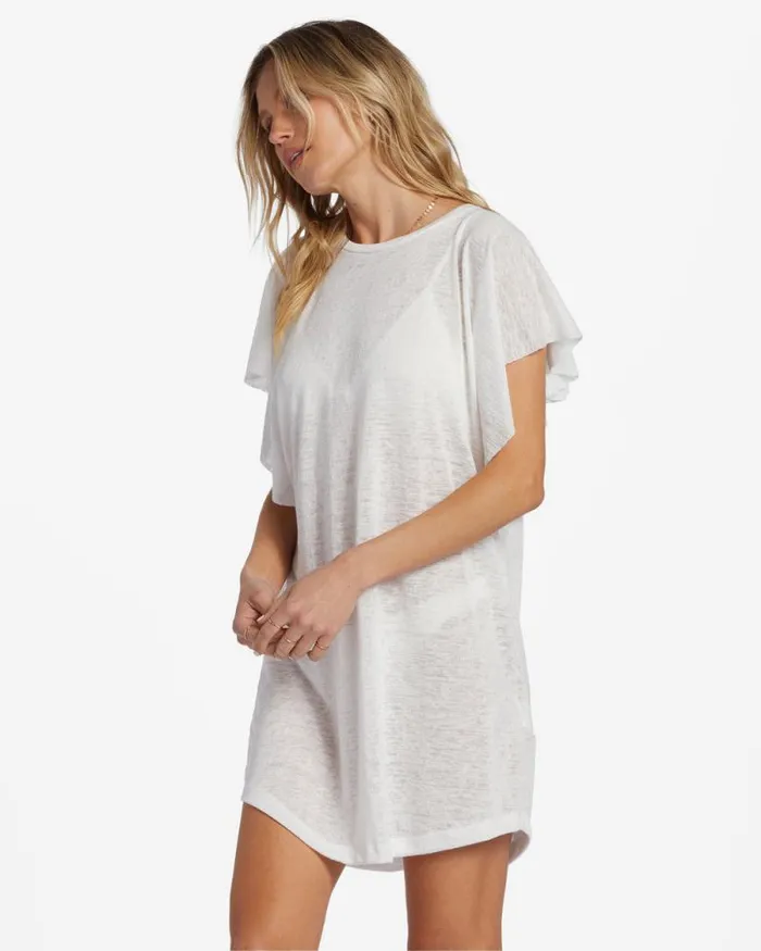 Billabong Cover Ups Out For Waves CoverUp Dress Salt Crystal 2 8211 Women Billabong Cover Ups Out For Waves CoverUp Dress Salt Crystal 2 8211 Women