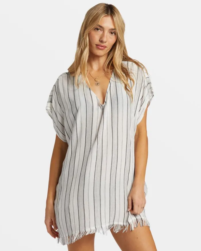 Billabong Cover Ups Walk Away Tunic Top Black 8211 Women