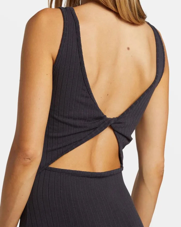 Billabong Dresses Take A Look Rib Knit Dress Black Sands 8211 Women Billabong Dresses Take A Look Rib Knit Dress Black Sands 8211 Women