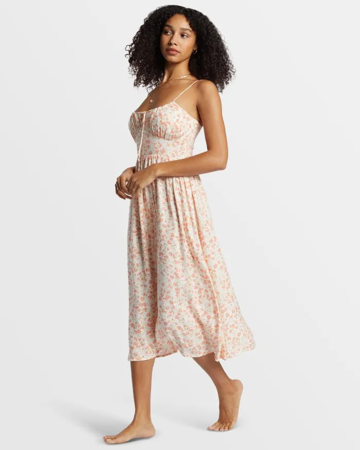 Billabong Dresses Texas Beach Midi Dress White Cap 8211 Women Billabong Dresses Texas Beach Midi Dress White Cap 8211 Women