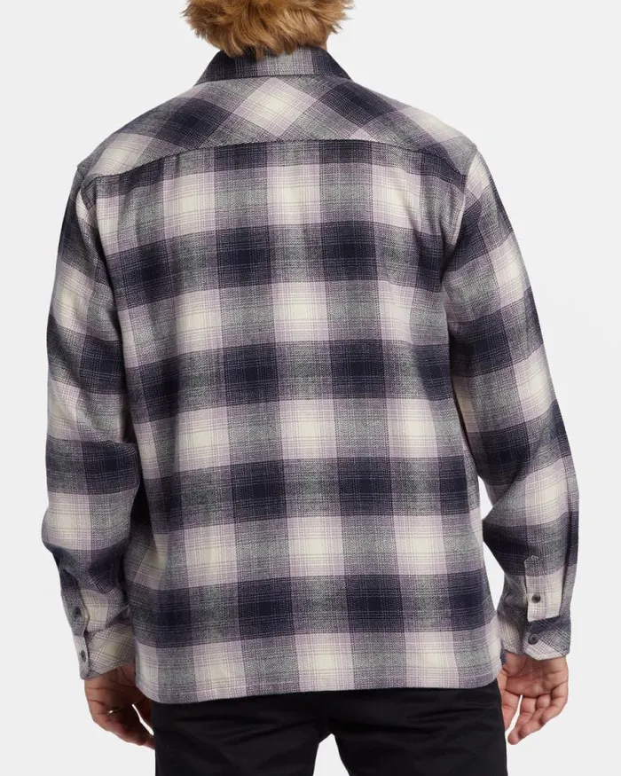 Billabong Flannels Offshore Long Sleeve Flannel Shirt Purple Ash 8211 Men Billabong Flannels Offshore Long Sleeve Flannel Shirt Purple Ash 8211 Men