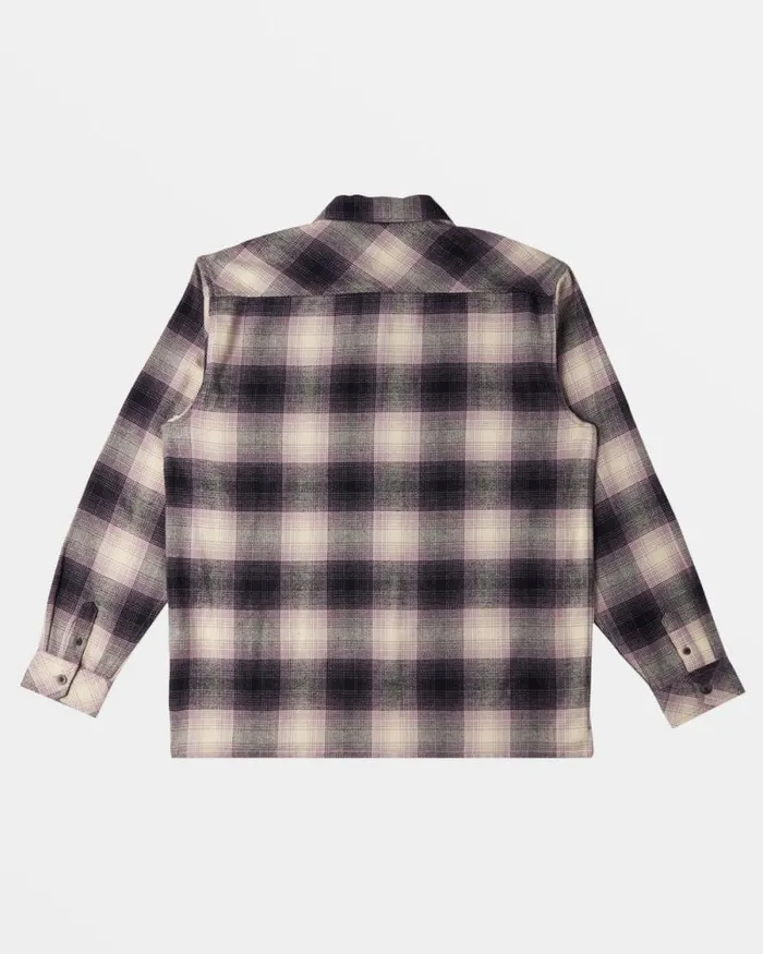 Billabong Flannels Offshore Long Sleeve Flannel Shirt Purple Ash 8211 Men Billabong Flannels Offshore Long Sleeve Flannel Shirt Purple Ash 8211 Men