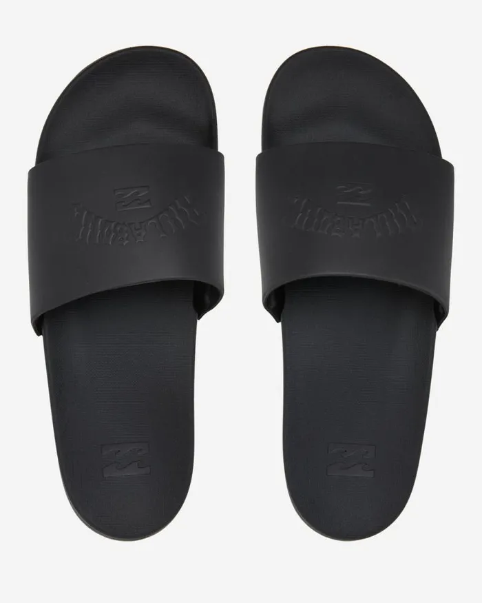 Billabong Flip Flops Cush Slide Black 8211 Men