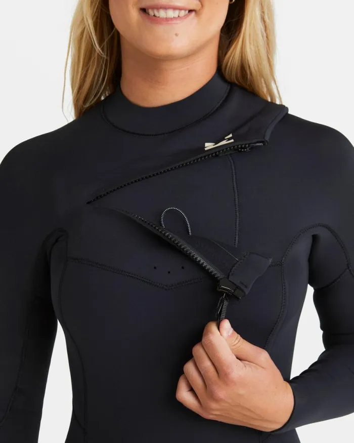 Billabong Fullsuits 32mm Synergy Natural Upcycler Chest Zip GBS Wetsuit Night Fall 8211 Women Billabong Fullsuits 32mm Synergy Natural Upcycler Chest Zip GBS Wetsuit Night Fall 8211 Women