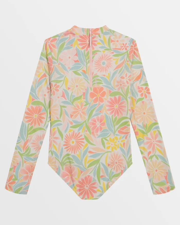 Billabong Girls039 Swim Girls Is This Love Long Sleeve One Piece Swimsuit Dusk Blue 8211 Women Billabong Girls039 Swim Girls Is This Love Long Sleeve One Piece Swimsuit Dusk Blue 8211 Women