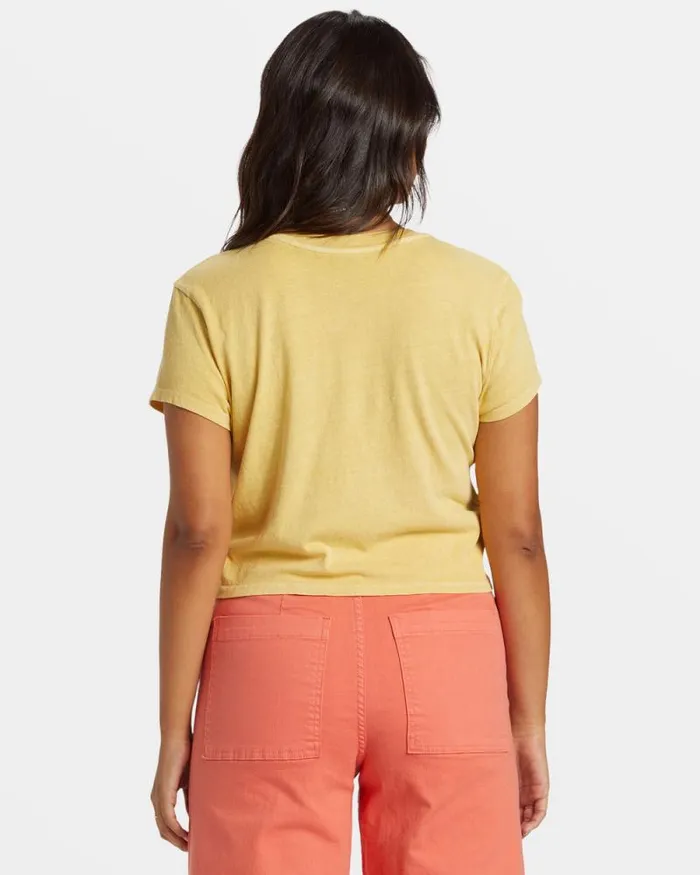 Billabong Graphic Tees and Tanks Feel The Heat TShirt Mellow Daze 8211 Women