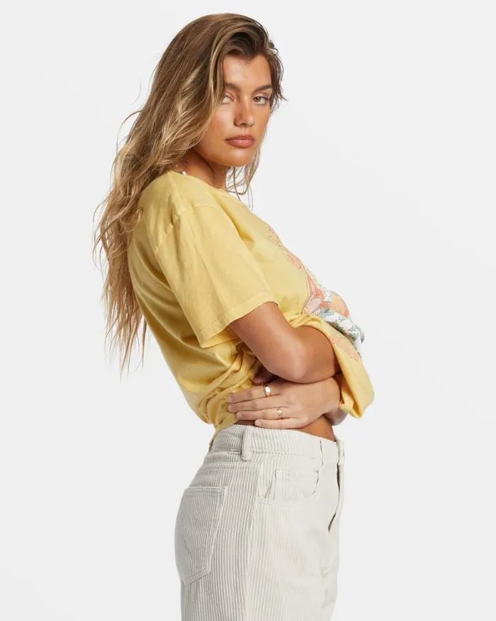 Billabong Graphic Tees and Tanks Season Of The Sol TShirt Mellow Daze 8211 Women Billabong Graphic Tees and Tanks Season Of The Sol TShirt Mellow Daze 8211 Women