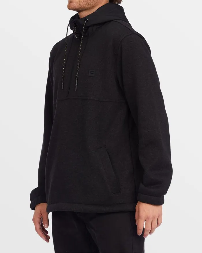 Billabong Hoodies and Fleece ADiv Boundary Hooded HalfZip Pullover Black Heather 8211 Men Billabong Hoodies and Fleece ADiv Boundary Hooded HalfZip Pullover Black Heather 8211 Men