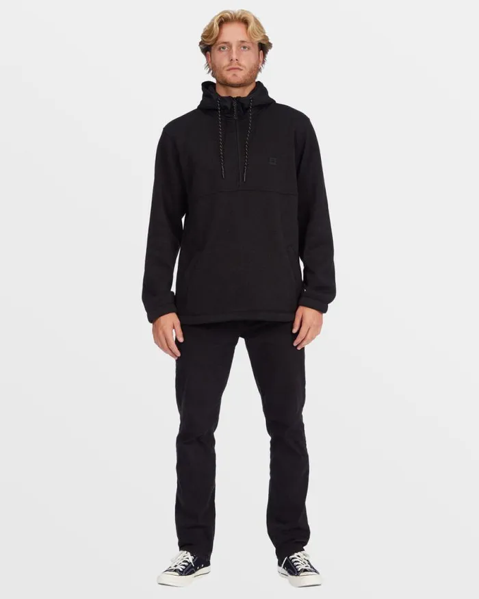 Billabong Hoodies and Fleece ADiv Boundary Hooded HalfZip Pullover Black Heather 8211 Men Billabong Hoodies and Fleece ADiv Boundary Hooded HalfZip Pullover Black Heather 8211 Men