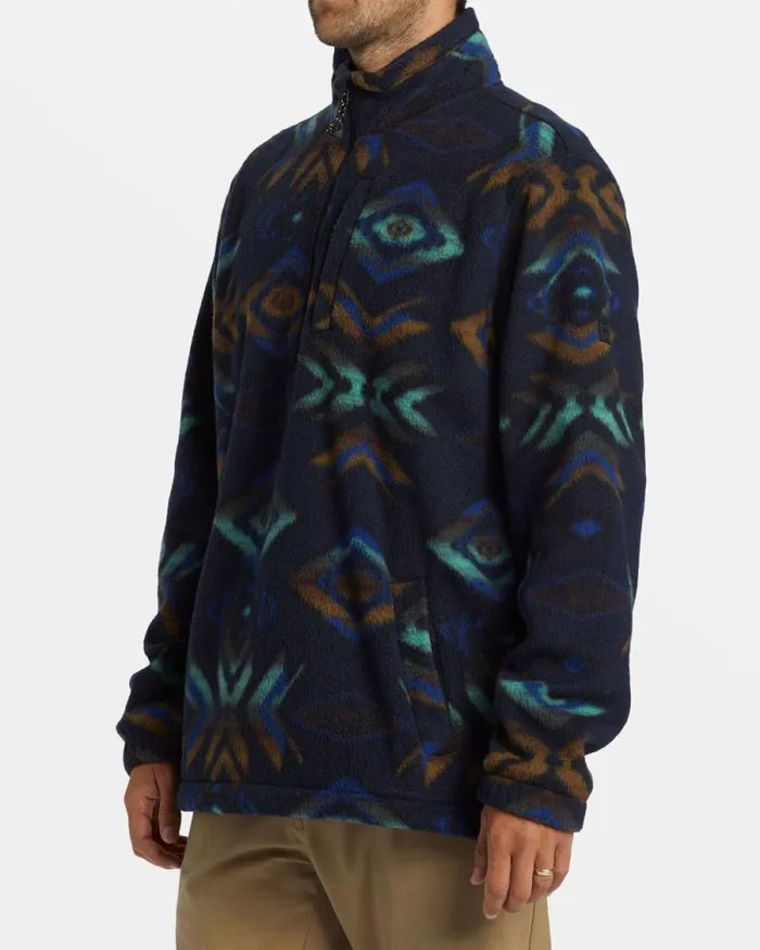 Billabong Hoodies and Fleece Boundary Polar Fleece Half Zip Pullover Navy 8211 Men Billabong Hoodies and Fleece Boundary Polar Fleece Half Zip Pullover Navy 8211 Men