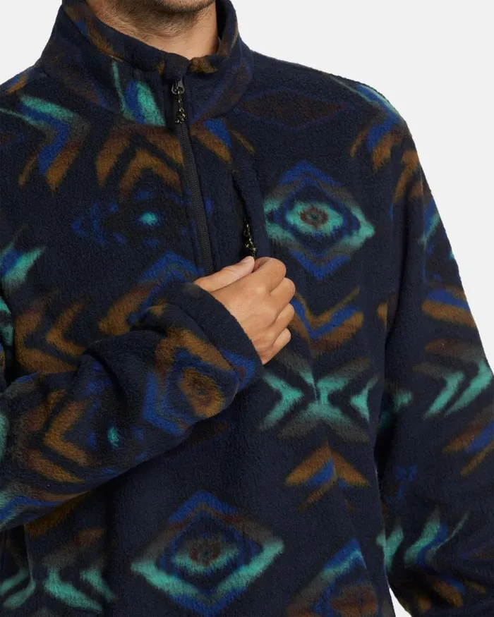 Billabong Hoodies and Fleece Boundary Polar Fleece Half Zip Pullover Navy 8211 Men Billabong Hoodies and Fleece Boundary Polar Fleece Half Zip Pullover Navy 8211 Men