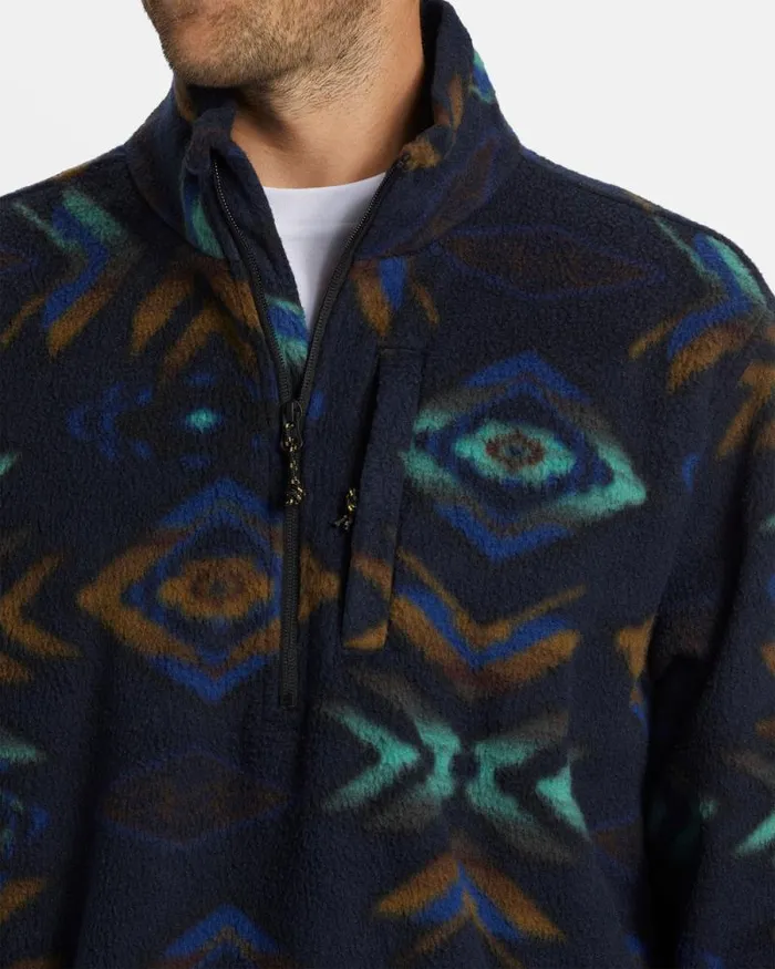 Billabong Hoodies and Fleece Boundary Polar Fleece Half Zip Pullover Navy 8211 Men Billabong Hoodies and Fleece Boundary Polar Fleece Half Zip Pullover Navy 8211 Men