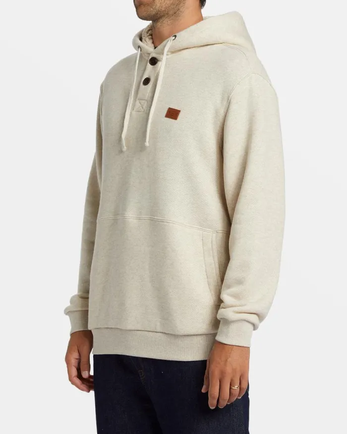 Billabong Hoodies and Fleece Hudson Hoodie Oatmeal Heather 8211 Men