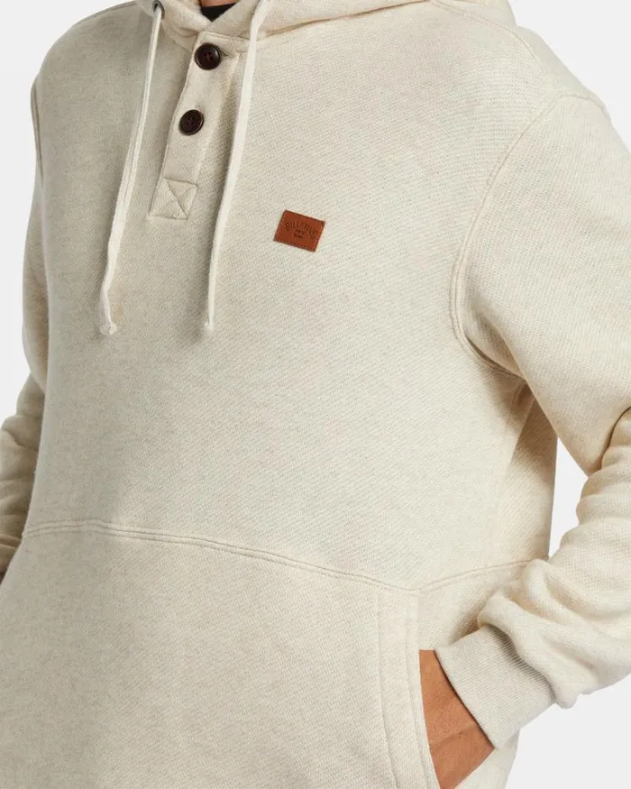 Billabong Hoodies and Fleece Hudson Hoodie Oatmeal Heather 8211 Men