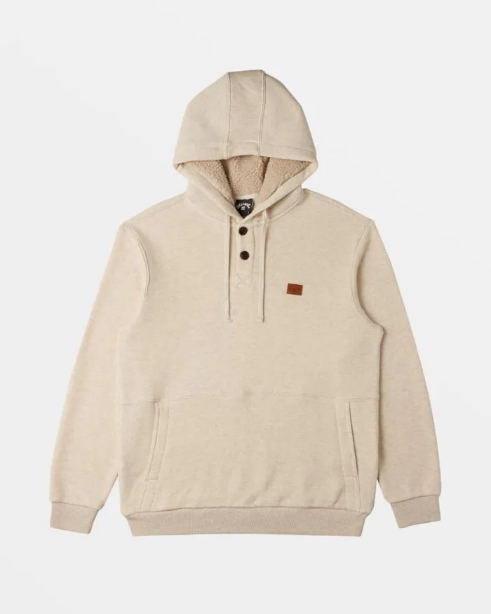 Billabong Hoodies and Fleece Hudson Hoodie Oatmeal Heather 8211 Men