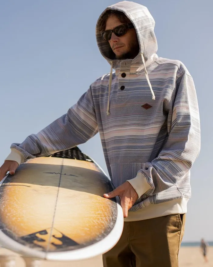 Billabong Hoodies and Fleece Rancho Hoodie Slate Blue 8211 Men