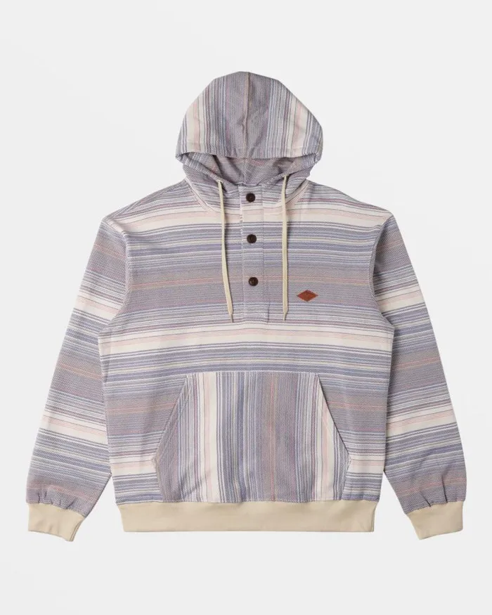 Billabong Hoodies and Fleece Rancho Hoodie Slate Blue 8211 Men