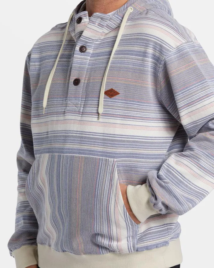 Billabong Hoodies and Fleece Rancho Hoodie Slate Blue 8211 Men