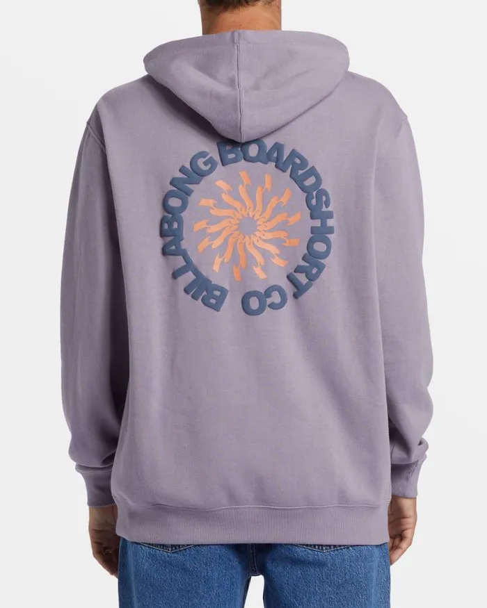 Billabong Hoodies and Fleece Short Sands Hoodie Purple Ash 8211 Men