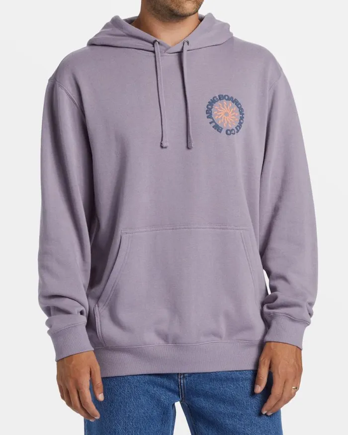 Billabong Hoodies and Fleece Short Sands Hoodie Purple Ash 8211 Men