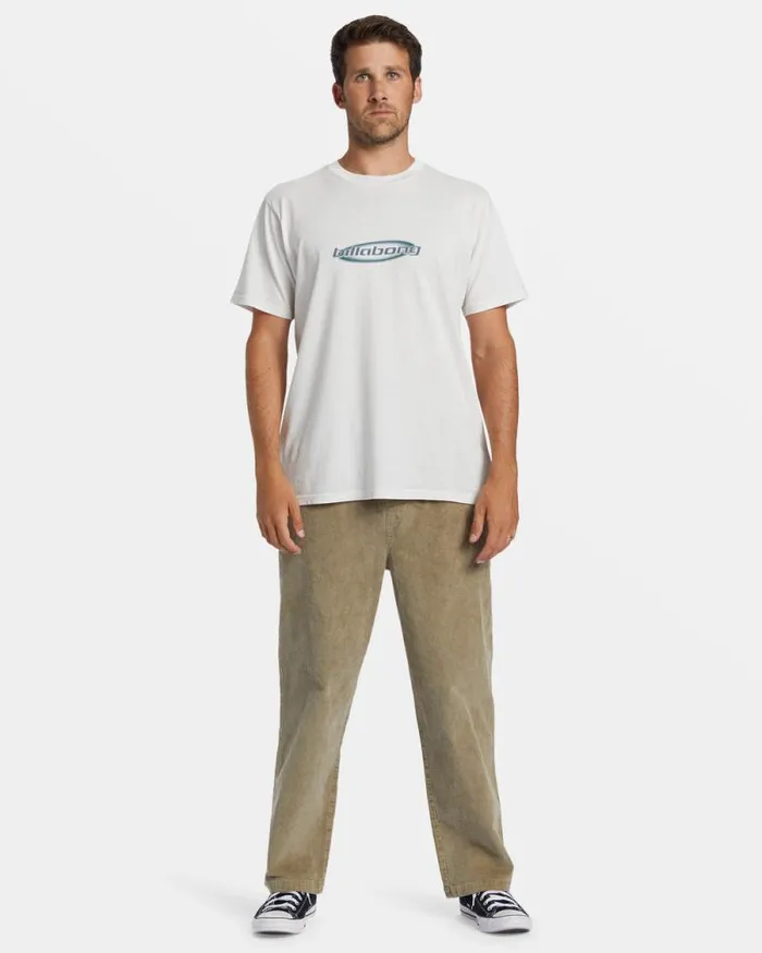 Billabong Jeans and Pants Larry Elastic Waist Corduroy Pants Dune 8211 Men