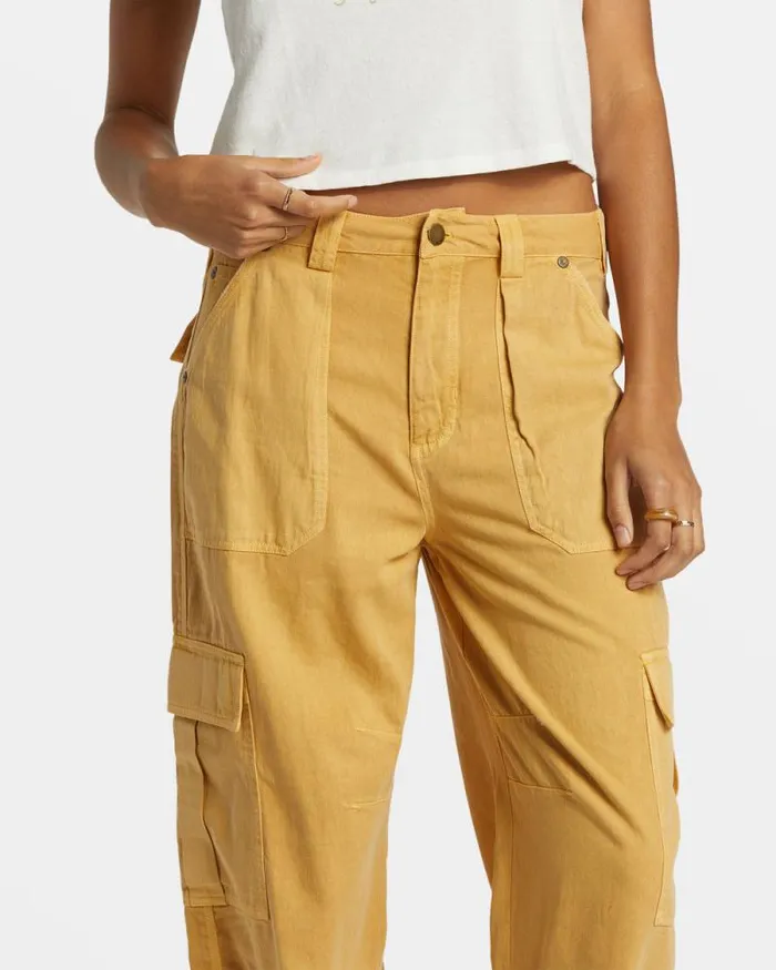 Billabong Jeans and Pants Walk Along Pants Hemp 2 8211 Women