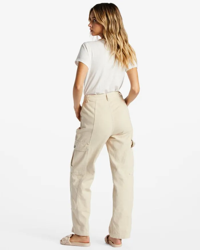 Billabong Jeans and Pants Wall To Wall Denim Cargo Pants Antique White 1 8211 Women Billabong Jeans and Pants Wall To Wall Denim Cargo Pants Antique White 1 8211 Women