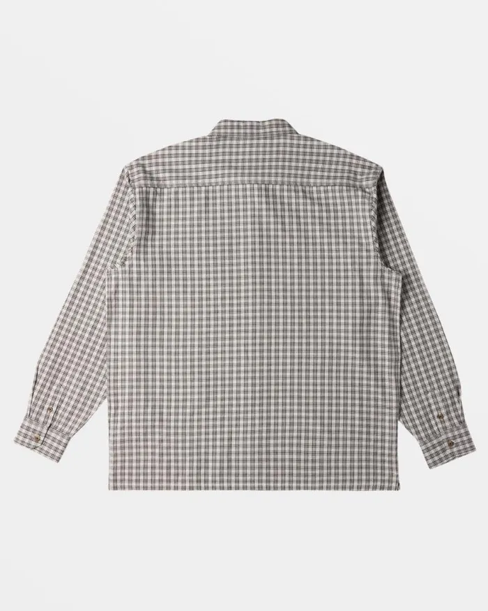 Billabong Shirts Mogul Long Sleeve Shirt Off White 8211 Men