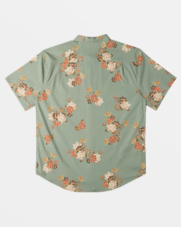 Billabong Shirts Sundays Mini Short Sleeve Shirt Sage 8211 Men Billabong Shirts Sundays Mini Short Sleeve Shirt Sage 8211 Men