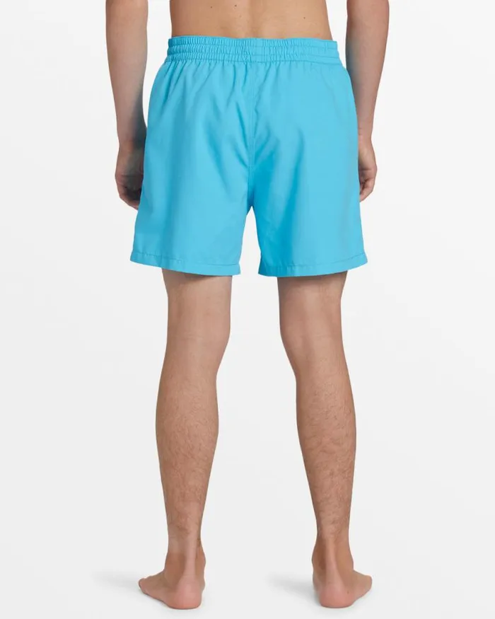 Billabong Short Length 16034 8211 175034 All Day Layback 16034 Swim Trunks Cyan 8211 Men
