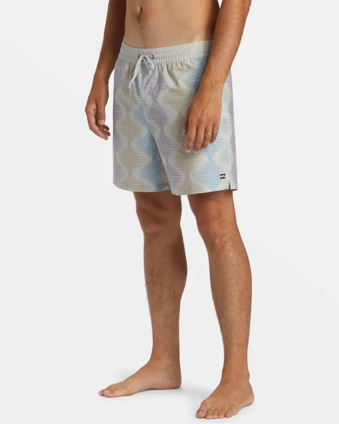Billabong Short Length 16034 8211 175034 Good Times Layback 16034 Swim Trunks Fog 8211 Men