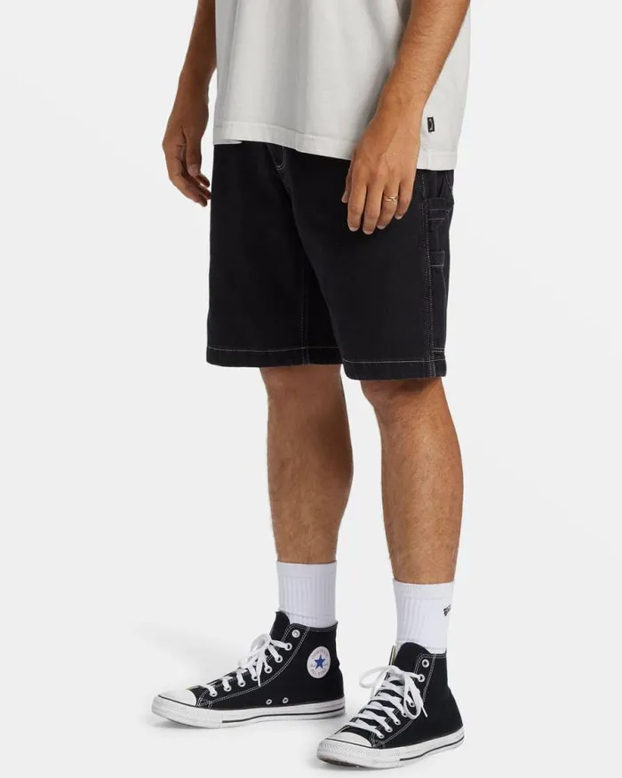 Billabong Shorts Bad Dog Immortal Workwear Denim Shorts Black 8211 Men Billabong Shorts Bad Dog Immortal Workwear Denim Shorts Black 8211 Men