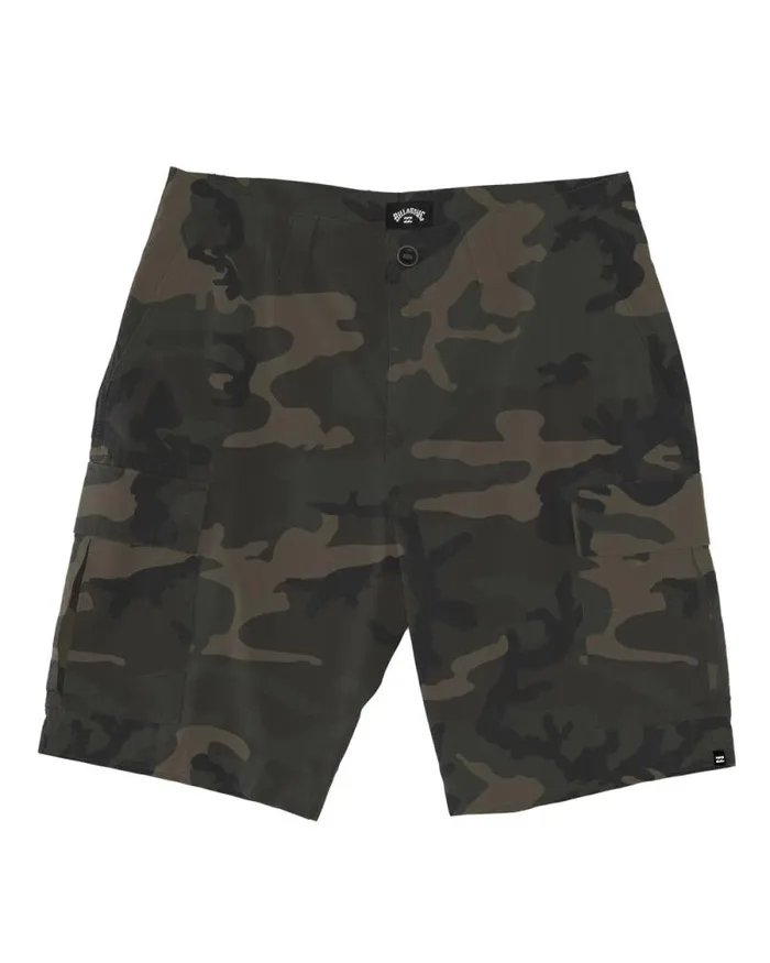 Billabong Shorts Combat Cargo Shorts Military Camo 8211 Men
