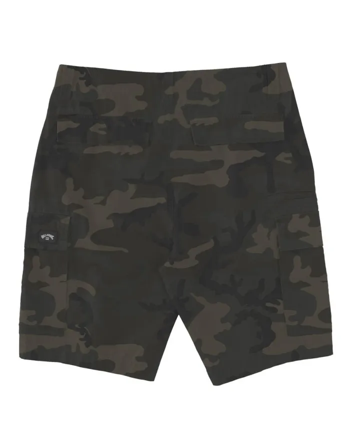 Billabong Shorts Combat Cargo Shorts Military Camo 8211 Men