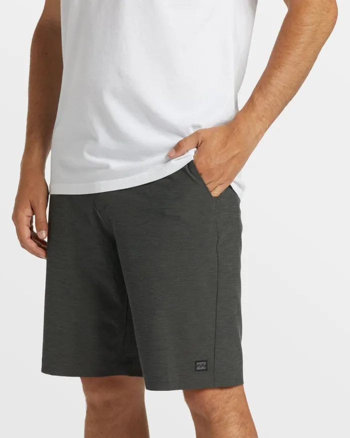 Billabong Shorts Crossfire 21034 Hybrid Submersible Shorts Asphalt 8211 Men