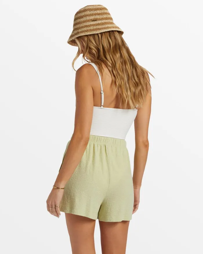 Billabong Shorts Harbor Elastic Waist Shorts Light Avocado 8211 Women Billabong Shorts Harbor Elastic Waist Shorts Light Avocado 8211 Women