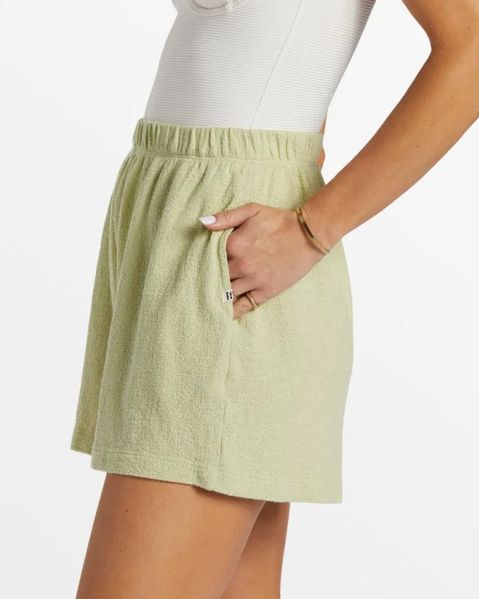 Billabong Shorts Harbor Elastic Waist Shorts Light Avocado 8211 Women Billabong Shorts Harbor Elastic Waist Shorts Light Avocado 8211 Women