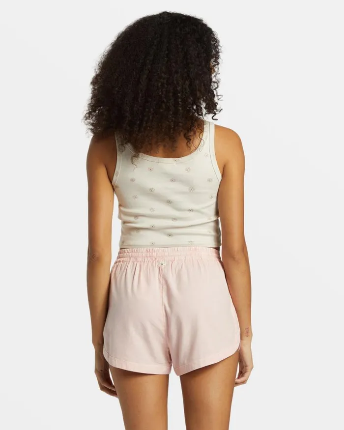 Billabong Shorts Road Trippin Elastic Waist Shorts Feelin Peachy 8211 Women Billabong Shorts Road Trippin Elastic Waist Shorts Feelin Peachy 8211 Women
