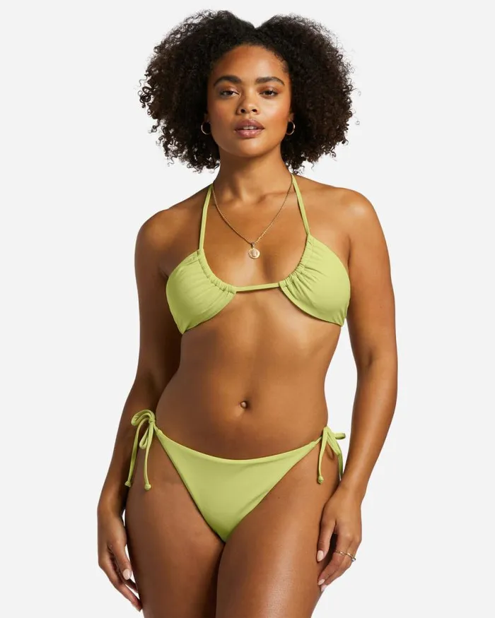Billabong Sol Searcher Swim Sol Searcher TieSide Tanga Bikini Bottoms Light Lime 8211 Women