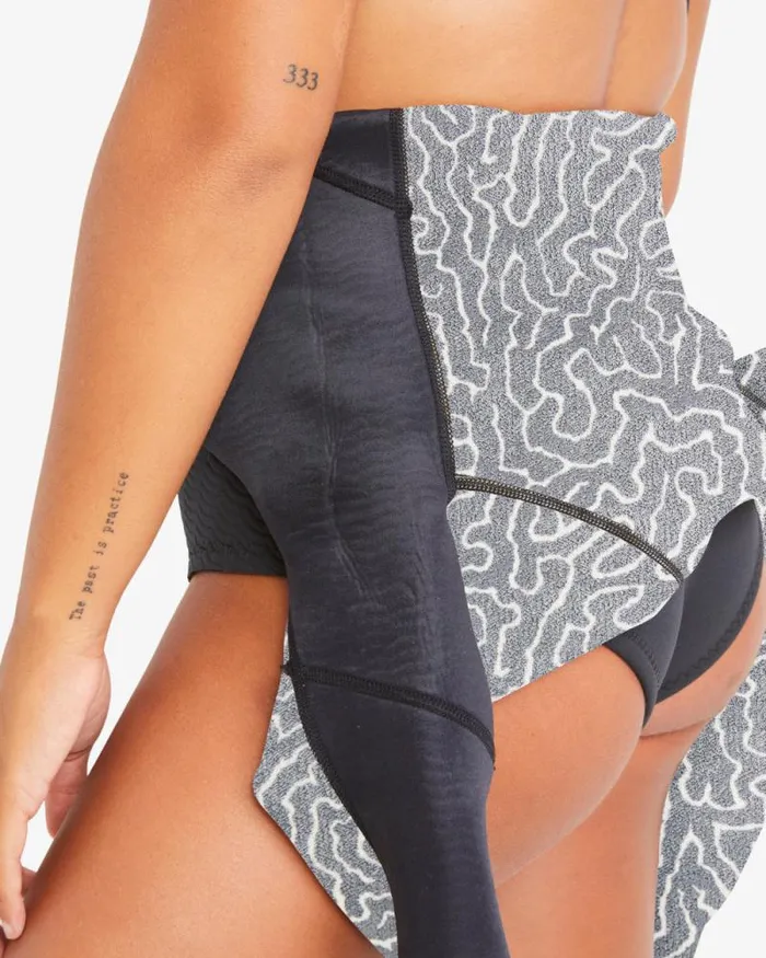 Billabong Springsuits Salty Dayz Natural Long Sleeve Spring Wetsuit Hidden Palms Black 8211 Women