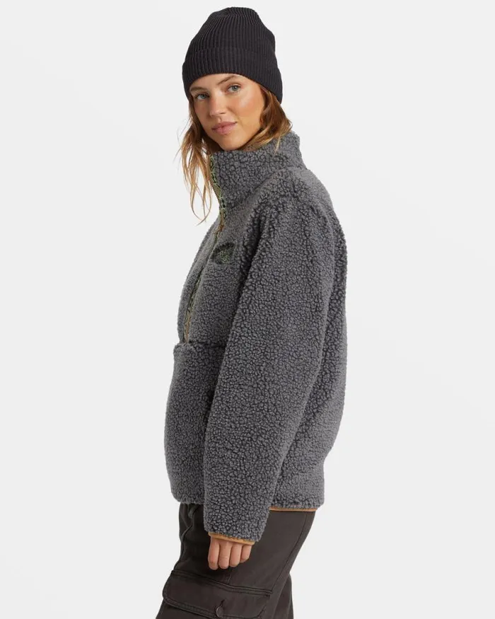 Billabong Sweatshirts and Fleece Horizon HalfZip Fleece Charcoal 8211 Women Billabong Sweatshirts and Fleece Horizon HalfZip Fleece Charcoal 8211 Women