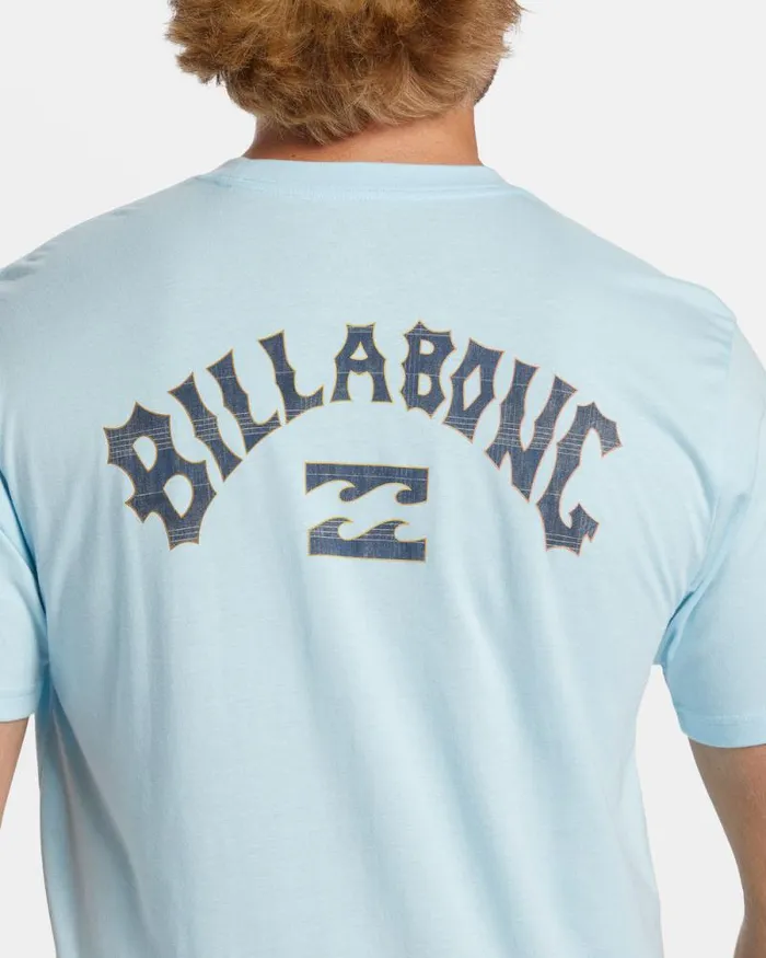 Billabong TShirts Arch Fill Tshirt Coastal 8211 Men