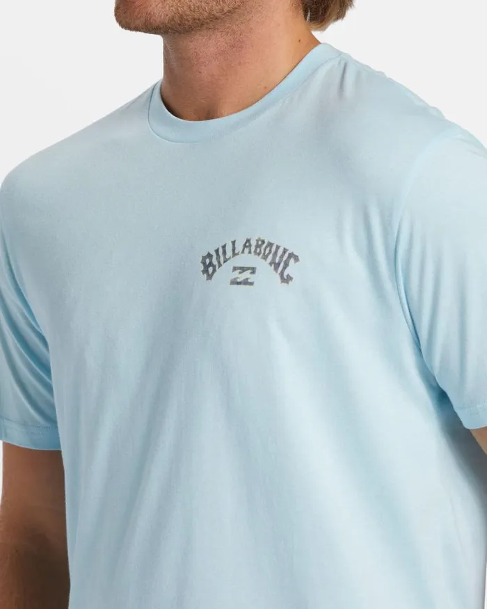 Billabong TShirts Arch Fill Tshirt Coastal 8211 Men