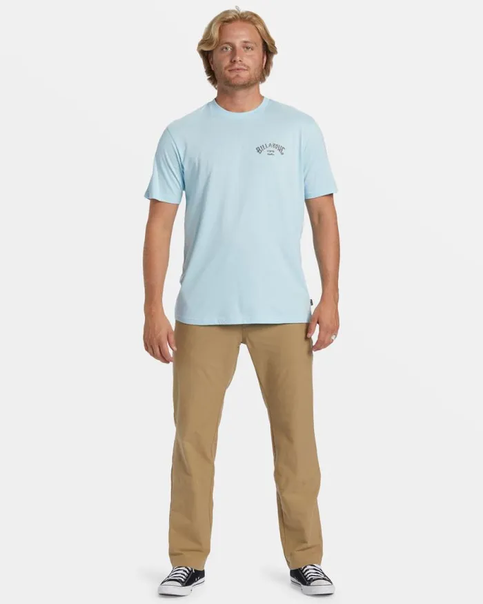 Billabong TShirts Arch Fill Tshirt Coastal 8211 Men